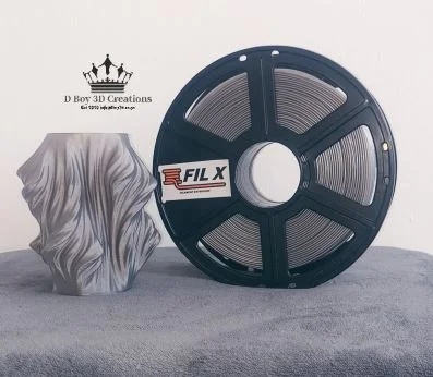 Fil X -Aluminum -PLA 1.75mm-1kg-SKU-FILALUMPLA175 -dboy3d.co.za-filament-and-printers.Order Online Fil X Filament Aluminum PLA 3D Printing specialist and filament supplier in South Africa. Nationwide Delivery. DBoy3D