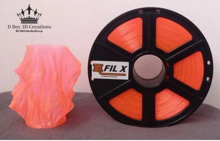 Fil X -Neon Orange -SBS 1.75mm-1kg-SKU-FILNORNGBS175 -dboy3d.co.za-filament-and-printers.Order Online Fil X Filament Neon Orange SBS 3D Printing specialist and filament supplier in South Africa. Nationwide Delivery. DBoy3D