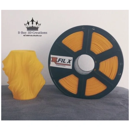 Fil X -Yellow -SBS 1.75mm-1kg-SKU-FILYELLSBS175 -dboy3d.co.za-filament-and-printers.Order Online Fil X Filament Yellow SBS 3D Printing specialist and filament supplier in South Africa. Nationwide Delivery. DBoy3D