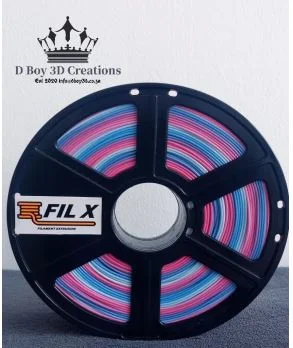 Fil X -Unicorn Rainbow -PLA 1.75mm-1kg-SKU-FILURAINPLA175 -dboy3d.co.za-filament-and-printers.Order Online Fil X Filament Unicorn Rainbow PLA 3D Printing specialist and filament supplier in South Africa. Nationwide Delivery. DBoy3D