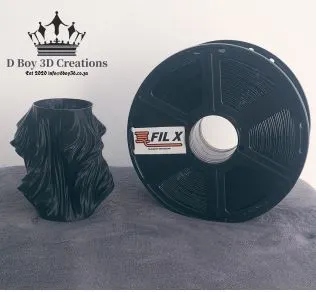 Fil X -Black -TPR-1.75mm-500g-SKU-FILXBLKTPR175 -dboy3d.co.za-filament-and-printers. Order Online Fil X Filament Black TPR 3D Printing specialist and filament supplier in South Africa. Nationwide Delivery. DBoy3D