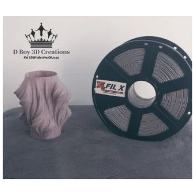 Fil X -Grey-TPR-1.75mm-500g-SKU-FILXGRYTPR175 -dboy3d.co.za-filament-and-printers. Order Online Fil X Filament Grey TPR 3D Printing specialist and filament supplier in South Africa. Nationwide Delivery. DBoy3D