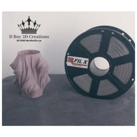 Fil X -Grey-TPR-1.75mm-500g-SKU-FILXGRYTPR175 -dboy3d.co.za-filament-and-printers. Order Online Fil X Filament Grey TPR 3D Printing specialist and filament supplier in South Africa. Nationwide Delivery. DBoy3D