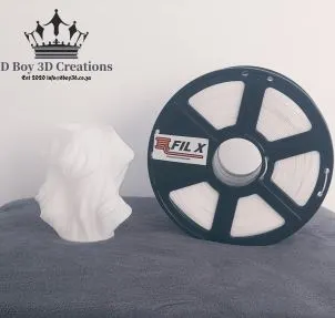 Fil X -White-TPR-1.75mm-500g-SKU-FILXWHTTPR175 -dboy3d.co.za-filament-and-printers. Order Online Fil X Filament White TPR 3D Printing specialist and filament supplier in South Africa. Nationwide Delivery. DBoy3D
