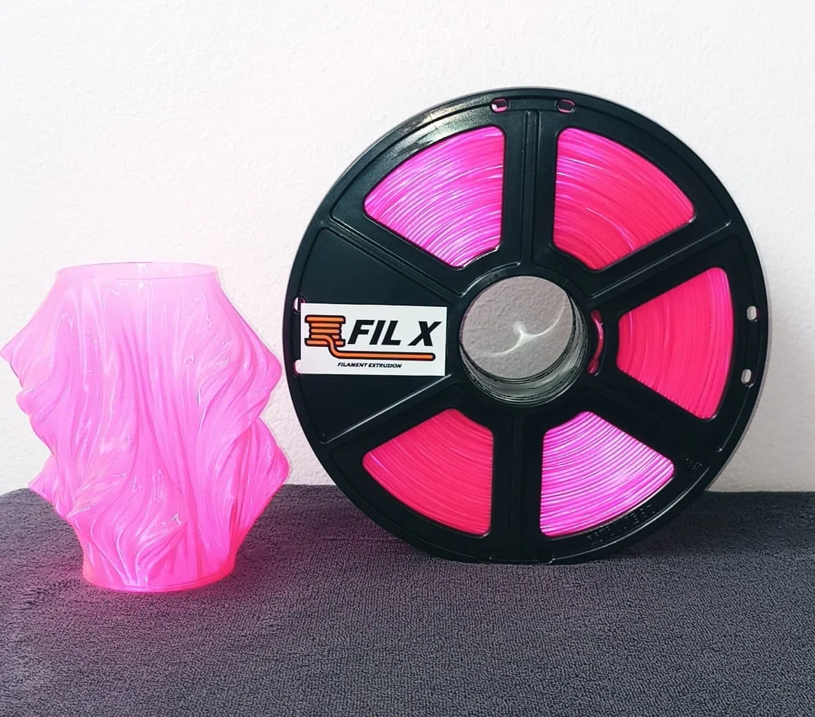 Fil X -Neon Pink -SBS 1.75mm-1kg-SKU-FILNPNKBS175 -dboy3d.co.za-filament-and-printers.Order Online Fil X Filament Neon Pink SBS 3D Printing specialist and filament supplier in South Africa. Nationwide Delivery. DBoy3D
