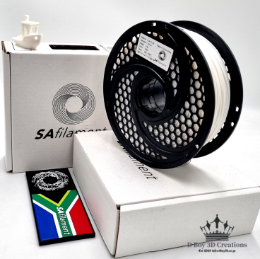 SAF -Pearl Silky -PLA +1.75mm-1kg-SKU-SAFPERLPLAPLUS175 -dboy3d.co.za-filament-and-printers. Order Online SA Filament Pearl Silk PLA PLUS. 3D Printing specialist and filament supplier in South Africa. Nationwide Delivery. DBoy3D